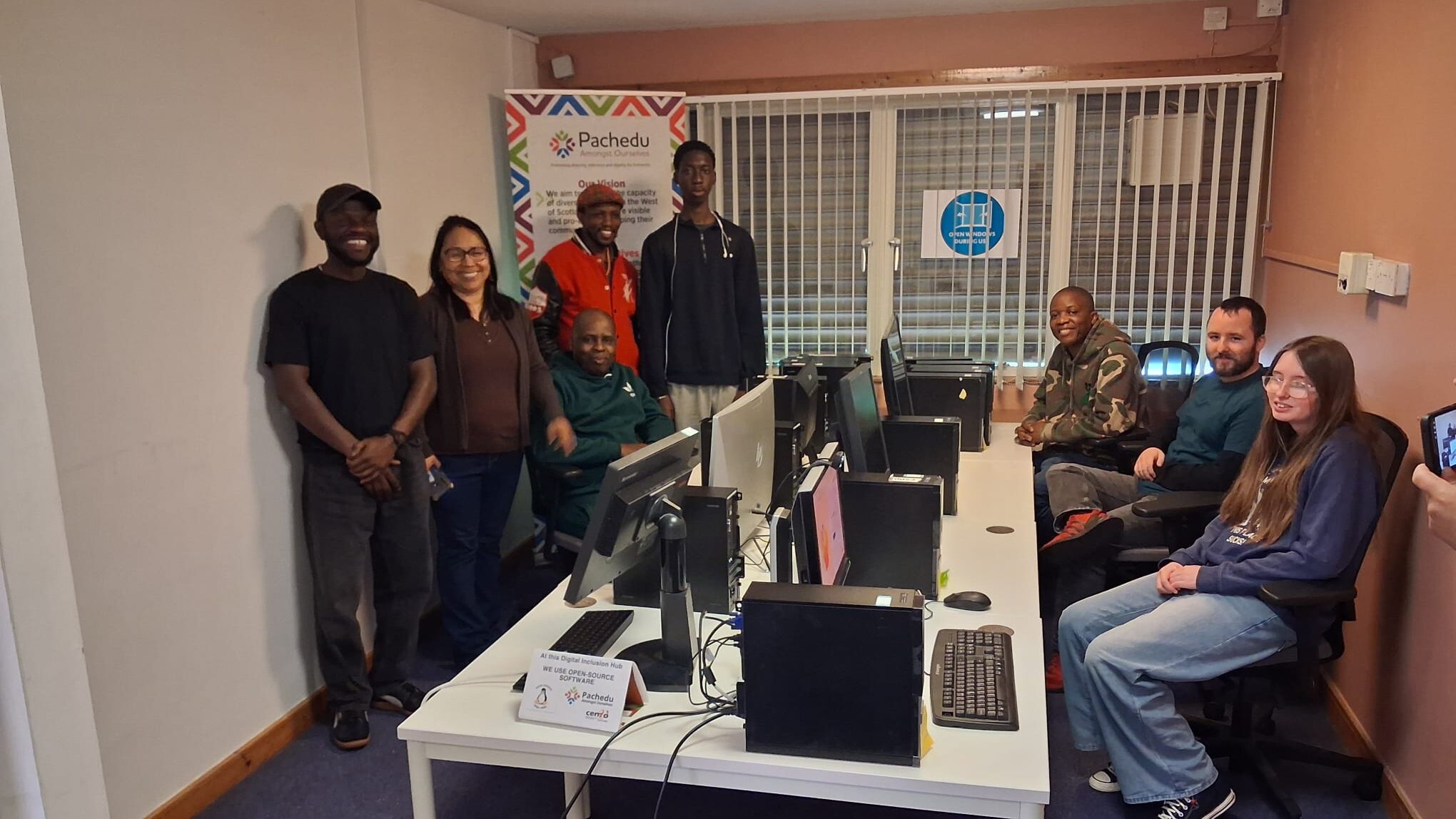 Launch of Pachedu's Digital Inclusion Hub